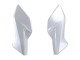 2022-2023 Honda CBR500R Motorcycle Fairings - Pearl White
