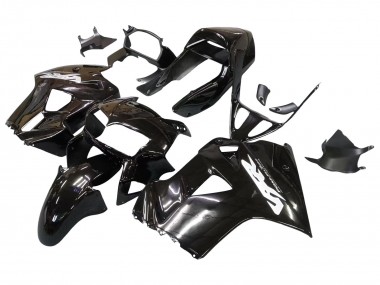Custom 1998-2001 Honda VFR 800 Motorcycle Fairings - Glossy Black