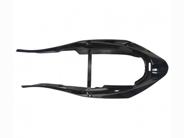 1998-2001 Honda VFR 800 Motorcycle Fairings - Glossy Black Red Decal