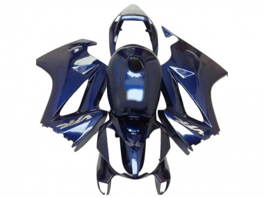 Custom 2002-2013 Honda VFR 800 Motorcycle Fairings - Dark Blue