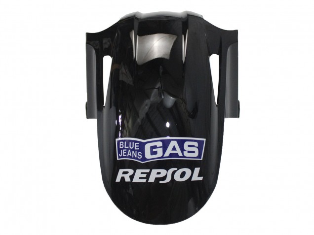 2002-2013 Honda VFR 800 Motorcycle Fairings - Silver Glossy Black Repsol