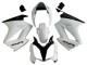 2002-2013 Honda VFR 800 Motorcycle Fairings - Pearl White Glossy Black Decal