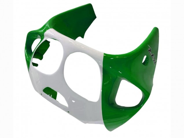 1996-2003 Kawasaki ZX7R Motorcycle Fairings - White Green Black