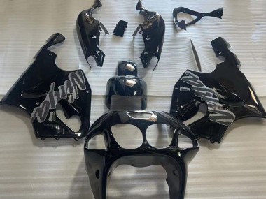 Custom 1996-2003 Kawasaki ZX7R Motorcycle Fairings - Glossy Black