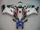 2004-2005 Honda CBR1000RR Motorcycle Fairings - White Red Glossy Black Blue Star