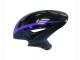 2004-2005 Honda CBR1000RR Motorcycle Fairings - Glossy Black Purple Stripe