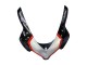 2004-2005 Honda CBR1000RR Motorcycle Fairings - Silver Glossy Black Red Stripe