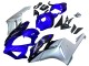 2004-2005 Honda CBR1000RR Motorcycle Fairings - Silver Blue Glossy Black