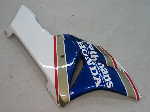 2004-2005 Honda CBR1000RR Motorcycle Fairings - White Blue Gold Rothmans
