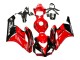 2004-2005 Honda CBR1000RR Motorcycle Fairings - Red Glossy Black Racing