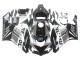 2004-2005 Honda CBR1000RR Motorcycle Fairing Kits - Silver White Glossy Black Repsol