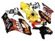 2004-2005 Honda CBR1000RR Motorcycle Fairings - Yellow Orange Glossy Black Repsol Rossi 46