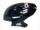 2004-2005 Honda CBR1000RR Motorcycle Fairings - Glossy Black White West