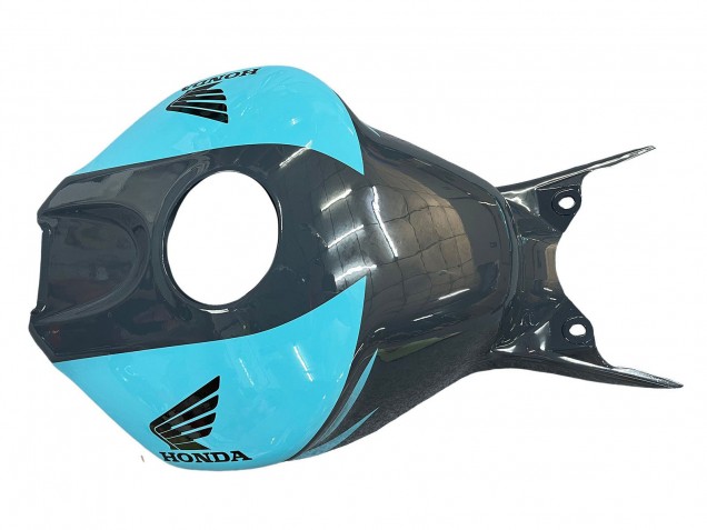 2004-2005 Honda CBR1000RR Motorcycle Fairings - Light Blue Glossy Black