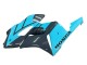 2004-2005 Honda CBR1000RR Motorcycle Fairings - Light Blue Glossy Black