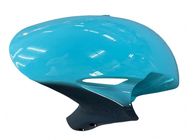 2004-2005 Honda CBR1000RR Motorcycle Fairings - Light Blue Glossy Black