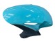 2004-2005 Honda CBR1000RR Motorcycle Fairings - Light Blue Glossy Black