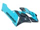 2004-2005 Honda CBR1000RR Motorcycle Fairings - Light Blue Glossy Black