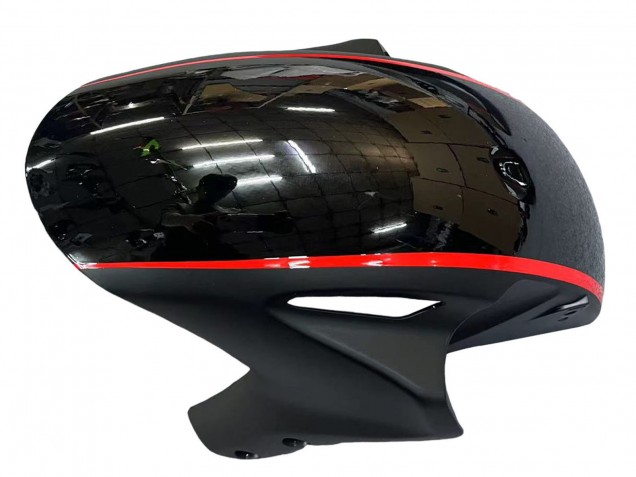 2004-2005 Honda CBR1000RR Motorcycle Fairings - Glossy Black Glossy Grey Red Stripe