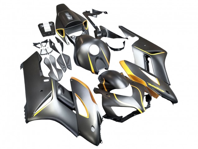 2004-2005 Honda CBR1000RR Motorcycle Fairings - Matte Grey Gold