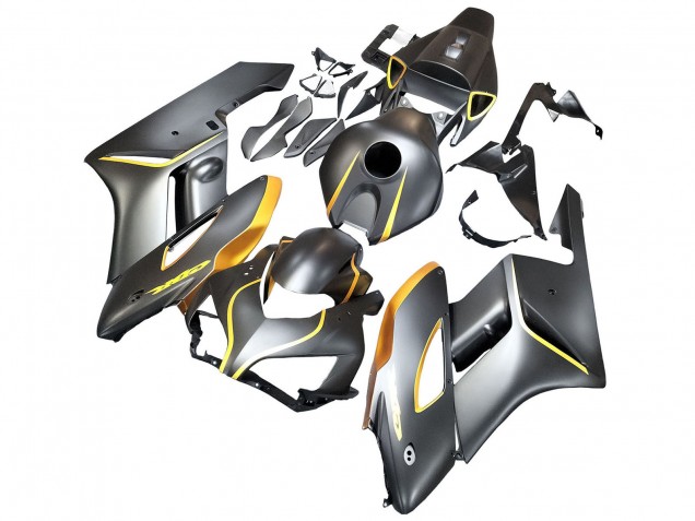 2004-2005 Honda CBR1000RR Motorcycle Fairings - Matte Grey Gold