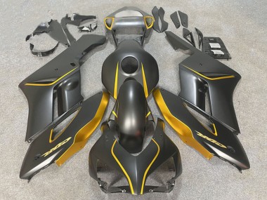 Custom 2004-2005 Honda CBR1000RR Motorcycle Fairings - Matte Grey Gold