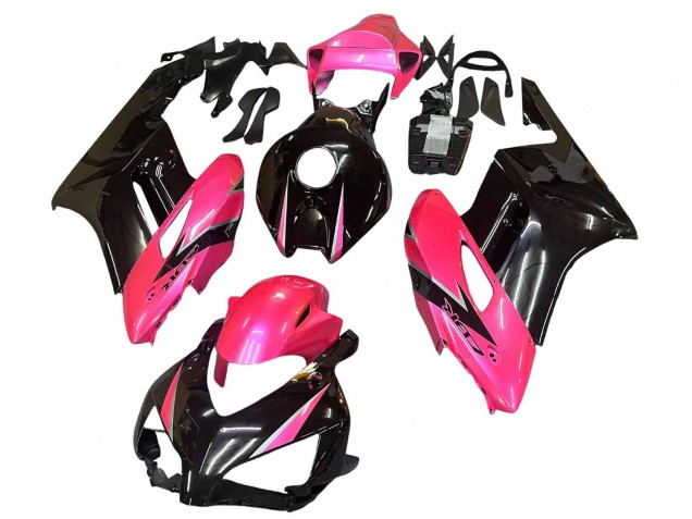2004-2005 Honda CBR1000RR Motorcycle Fairings - Pink Glossy Black