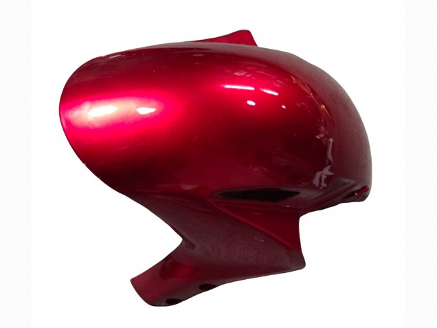 2004-2005 Honda CBR1000RR Motorcycle Fairings - Red Glossy Black Stripe