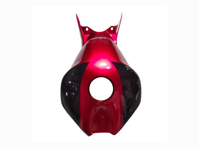 2004-2005 Honda CBR1000RR Motorcycle Fairings - Red Glossy Black Stripe