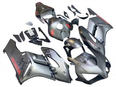 Custom 2004-2005 Honda CBR1000RR Motorcycle Fairings - Silver Repsol