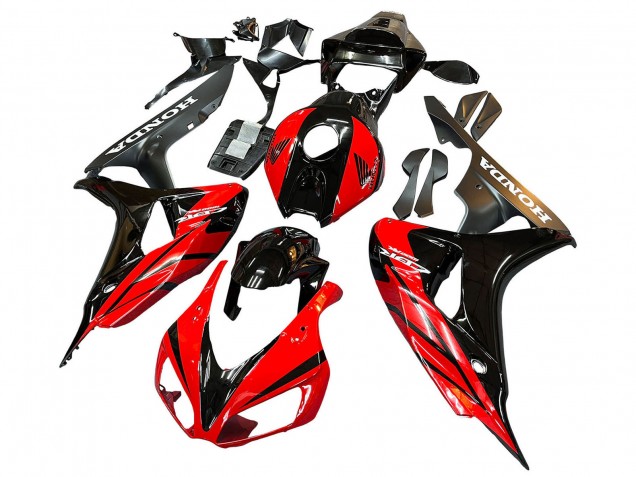 2006-2007 Honda CBR1000RR Motorcycle Fairing - Blue Glossy Black