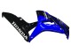 2006-2007 Honda CBR1000RR Motorcycle Fairings - Blue Glossy Black