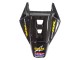 2006-2007 Honda CBR1000RR Motorcycle Fairings - Glossy Black Yellow Red Flame