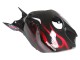 2006-2007 Honda CBR1000RR Motorcycle Fairings - Glossy Black Yellow Red Flame