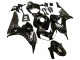 2006-2007 Honda CBR1000RR Motorcycle Fairings - Glossy Black Matte Black