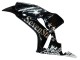 2006-2007 Honda CBR1000RR Motorcycle Fairings - Glossy Black Gold SevenStars
