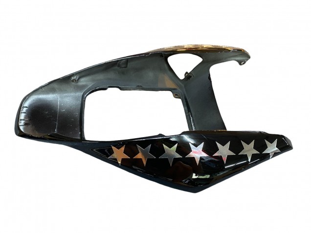2006-2007 Honda CBR1000RR Motorcycle Fairings - Glossy Black Gold SevenStars