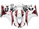2006-2007 Honda CBR1000RR Motorcycle Fairings - White Red