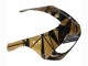 2006-2007 Honda CBR1000RR Motorcycle Fairings - Gold Glossy Black
