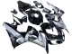 2006-2007 Honda CBR1000RR Motorcycle Fairings - Silver Glossy Black Red Bull