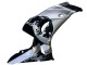 2006-2007 Honda CBR1000RR Motorcycle Fairings - Silver Glossy Black Red Bull