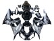 2006-2007 Honda CBR1000RR Motorcycle Fairings - Silver Glossy Black Red Bull