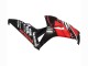2006-2007 Honda CBR1000RR Motorcycle Fairings - Red Glossy Black
