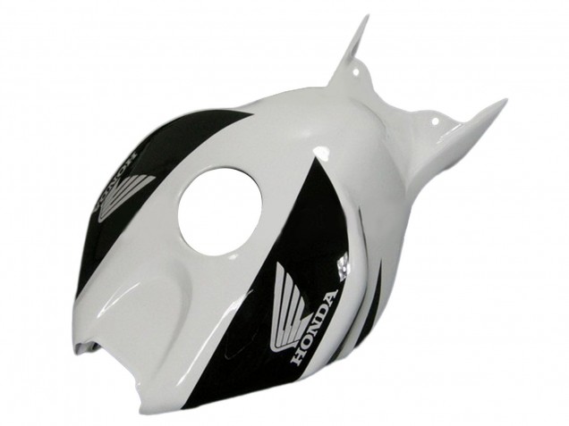 2006-2007 Honda CBR1000RR Motorcycle Fairing Kits - White Glossy Black