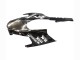2008-2011 Honda CBR1000RR Motorcycle Fairings - Glossy Black White Repsol 93