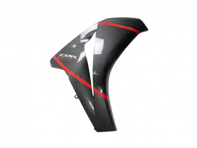 2008-2011 Honda CBR1000RR Motorcycle Fairings - Black Carbon Fiber Red