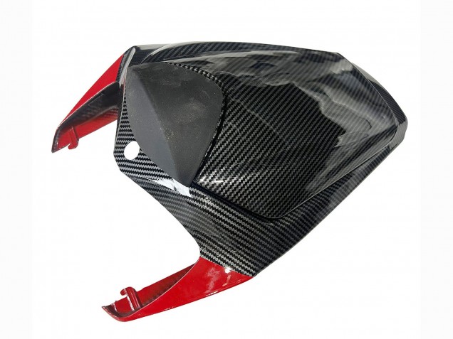 2008-2011 Honda CBR1000RR Motorcycle Fairings - Black Carbon Fiber Red