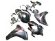 2008-2011 Honda CBR1000RR Motorcycle Fairings - Matte Black Red Fireblade