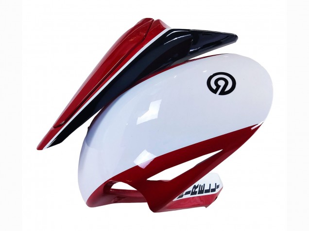 2008-2011 Honda CBR1000RR Motorcycle Fairings - White Red Glossy Black Racing 24