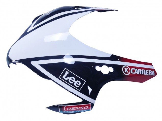2008-2011 Honda CBR1000RR Motorcycle Fairings - White Red Blue Black Star Lee Carrera